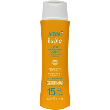 

Il Sole Latte Protettivo Corpo Spf15 200мл, Arval