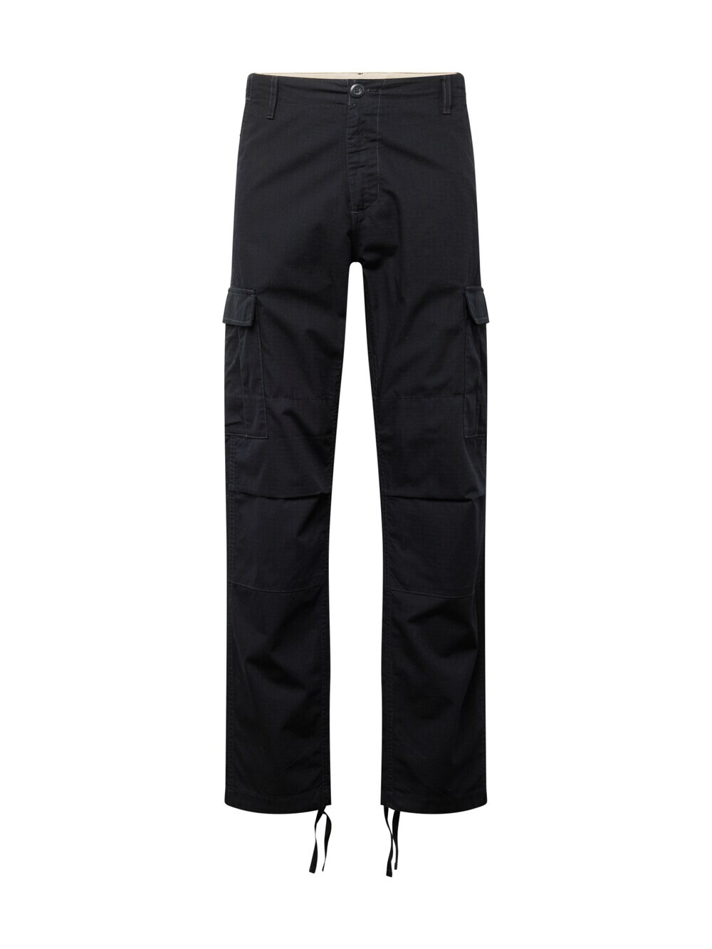 

Брюки-карго свободного кроя Carhartt Wip Aviation, черный