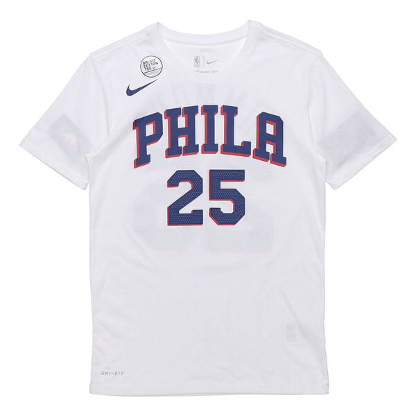 

Футболка Nike NBA Men's Philadelphia 76ers Simmons No. 25 White, белый