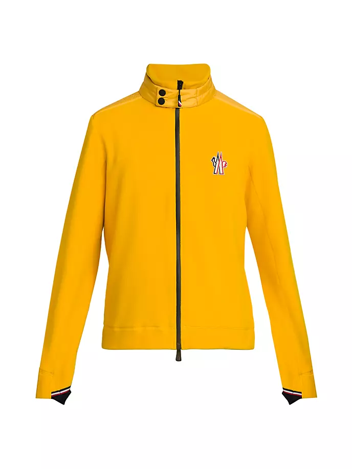 

Флисовая куртка Grenoble на молнии спереди Moncler, желтый
