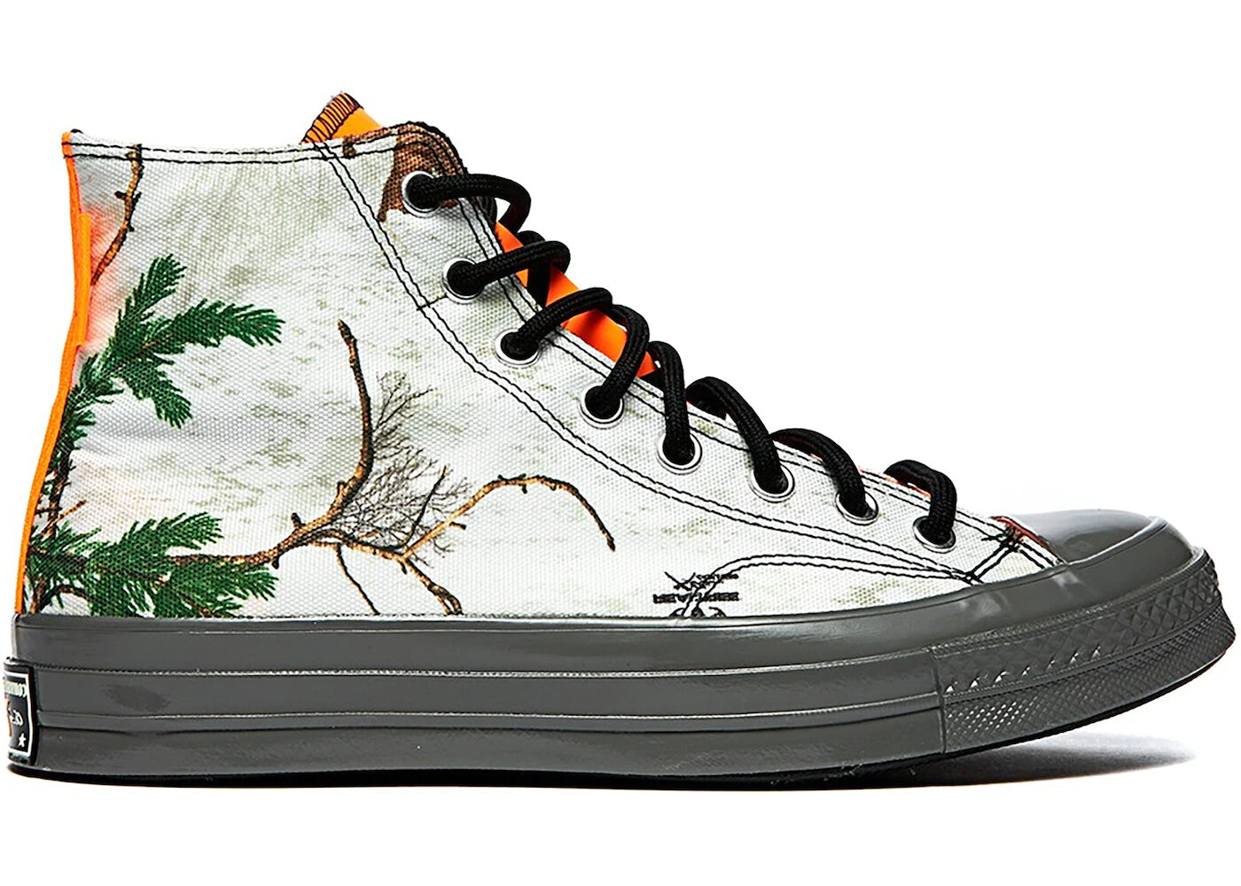

Кеды Converse Chuck Taylor All-Star 70 Hi Gore-Tex, белый/черный/оранжевый
