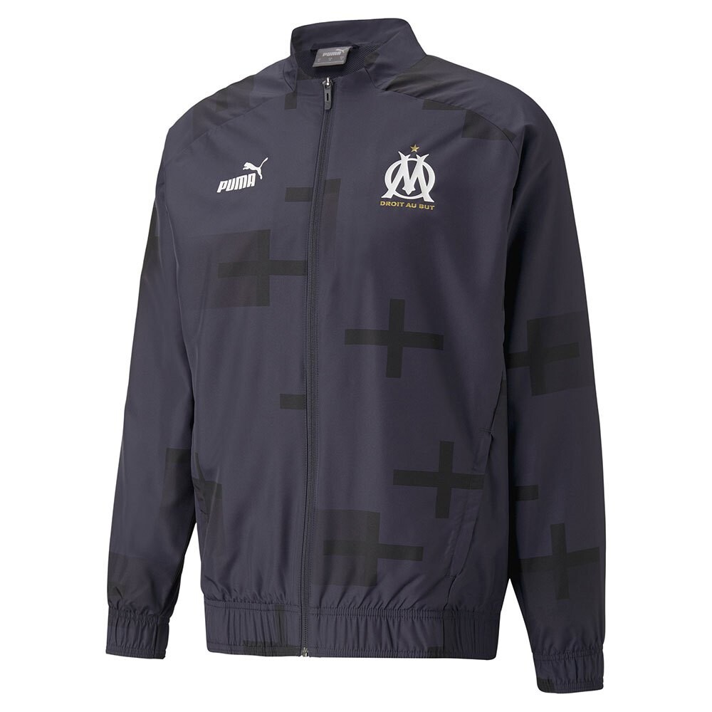 

Куртка Puma Olympique Marseille Pre Match 22/23 Tracksuit, черный