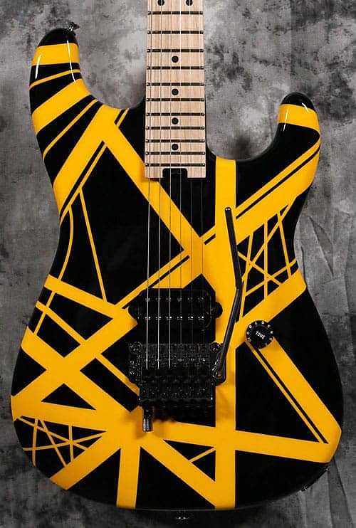 

Электрогитара EVH Stripe Series Black with Yellow Stripes