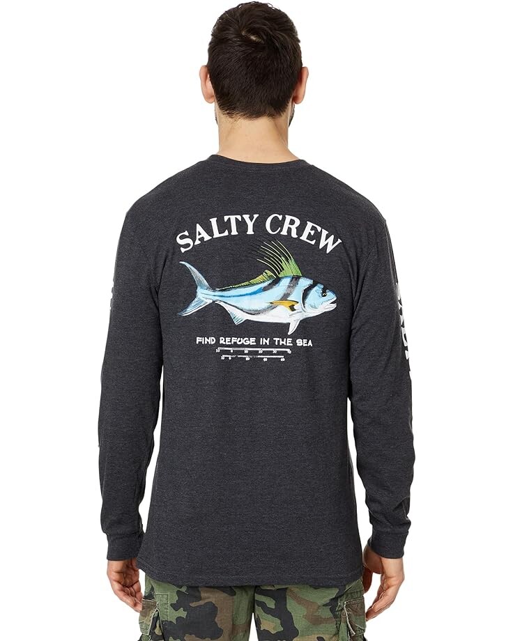 

Футболка Salty Crew Rooster Premium, угольный