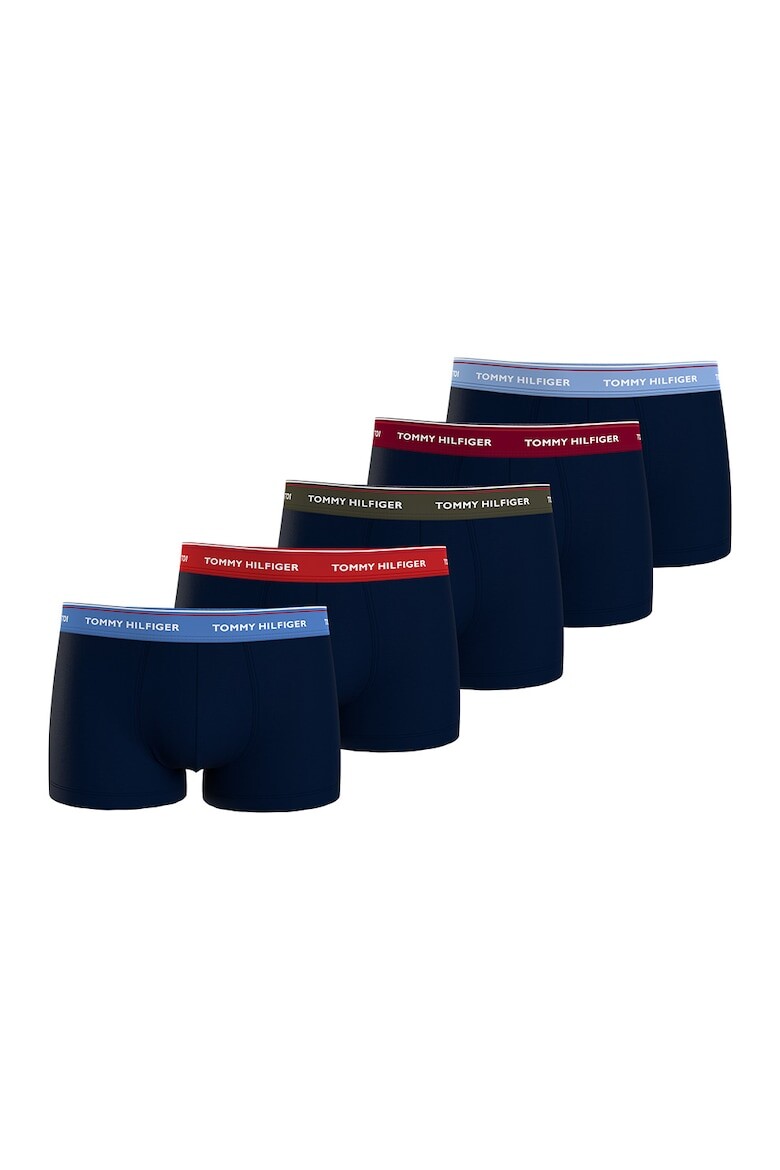 

Боксеры из хлопка и натурального хлопка - 5 пар Tommy Hilfiger, синий