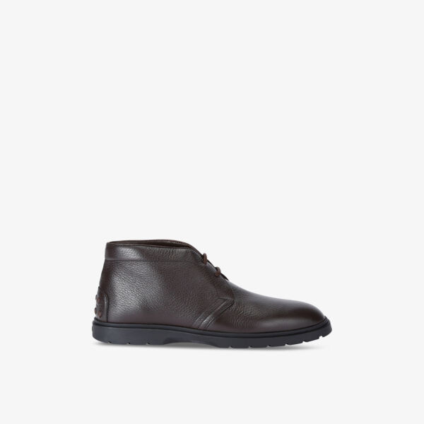 

Ботинки из кожи Ibridro для пустыни Tods, коричневый