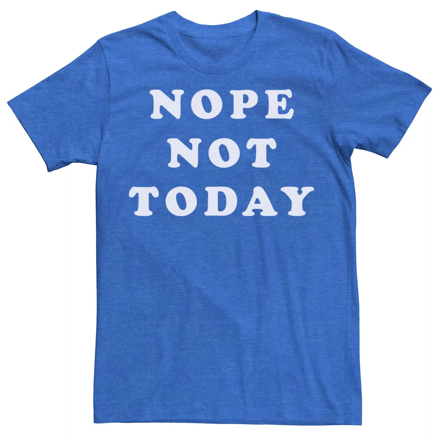 Мужская футболка Nope Not Today Licensed Character nope still not engaged funny relationship status shirt