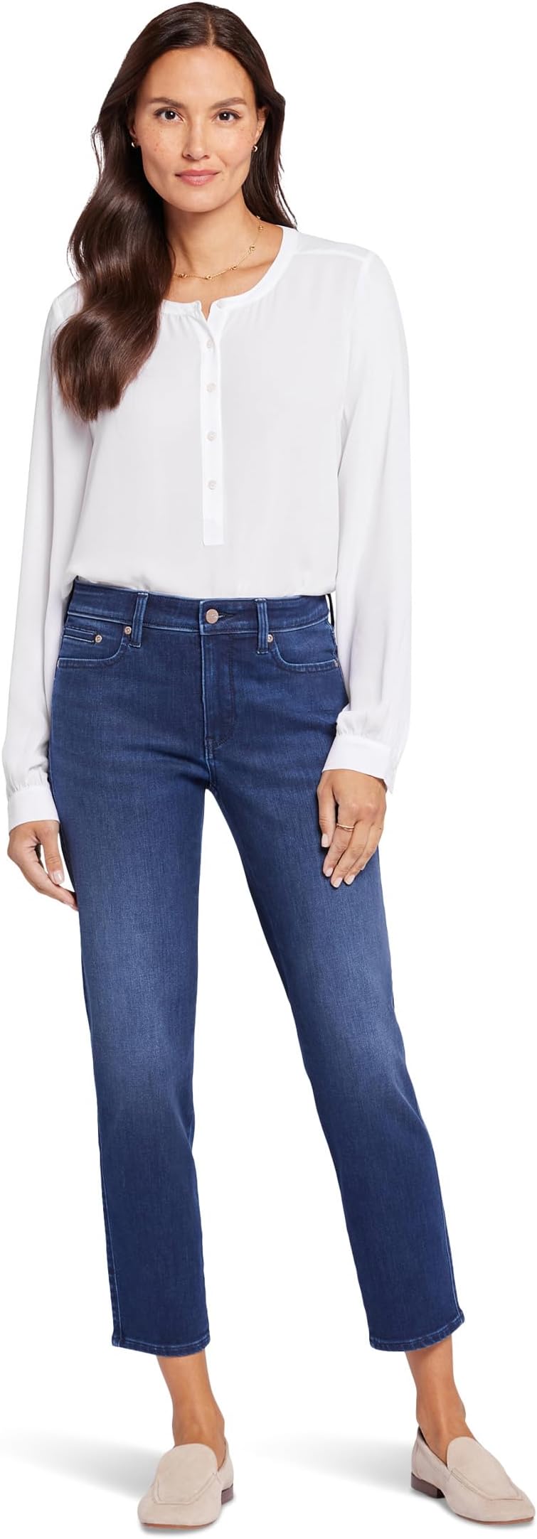 Джинсы Stella Tapered Jeans in Gold Coast NYDJ, цвет Gold Coast