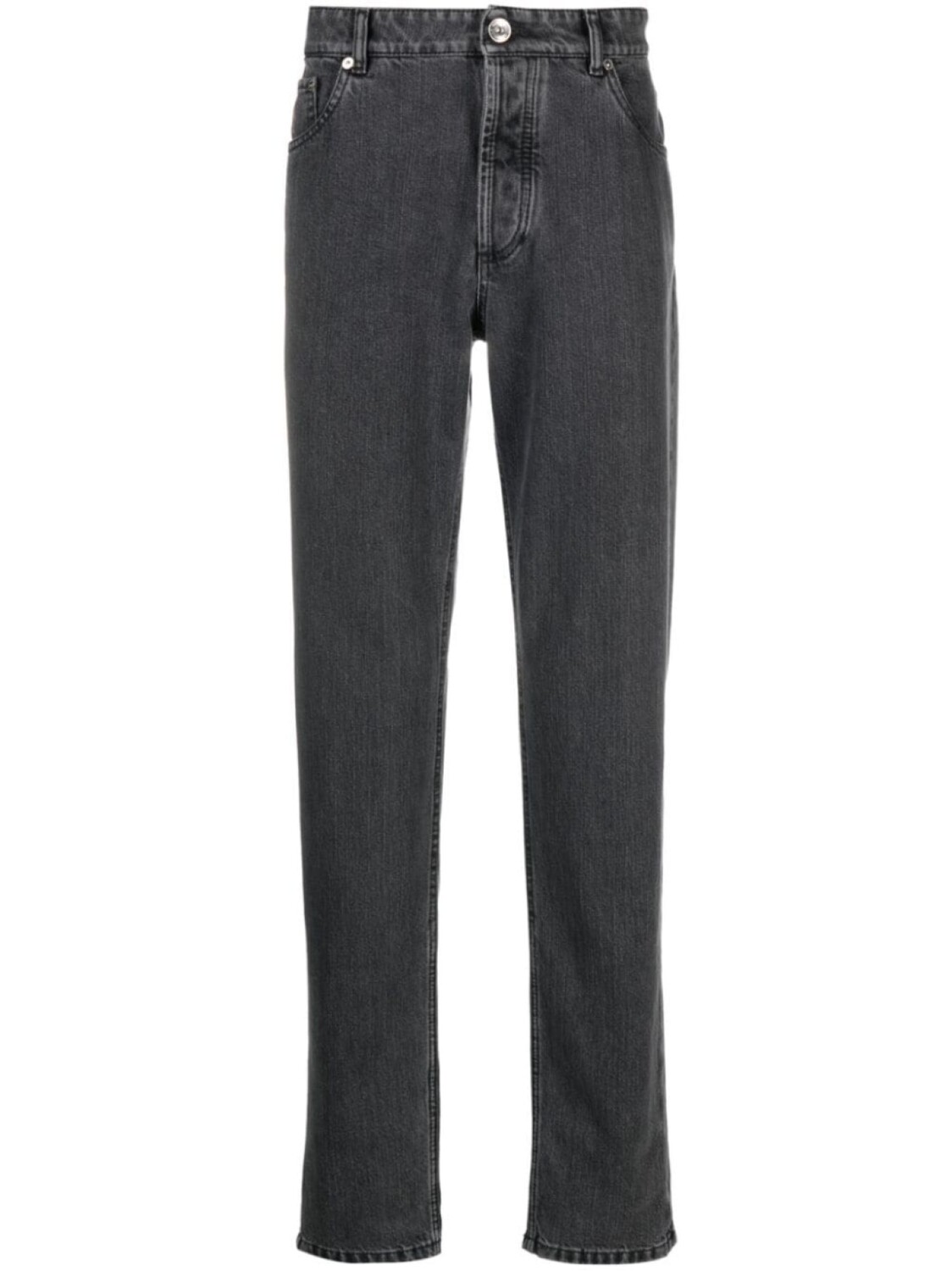 

Brunello Cucinelli узкие джинсы, серый