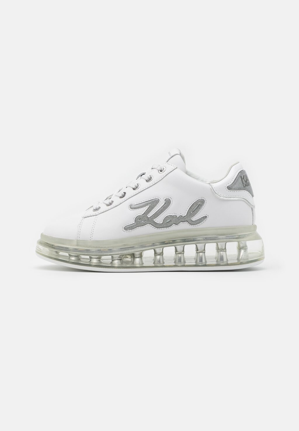 

Кроссовки KARL LAGERFELD KAPRI KUSHION SIGNIA GRADIENT, цвет white/silver, Белый
