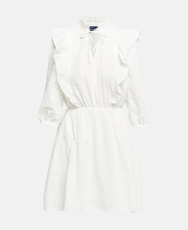 

Повседневное платье Gant, экрю