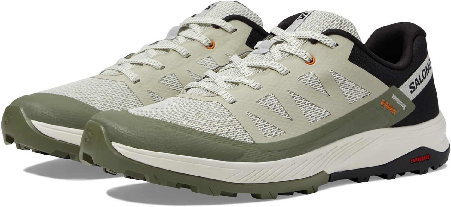 

Походная обувь Outrise Salomon, цвет Moss Gray Deep Lichen Green Sugar Almond