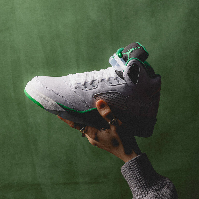 

Кроссовки Nike Wmns Air 5 Retro *Lucky Green* Air Jordan, белый