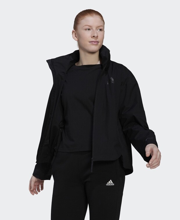 

Плащ adidas, черный