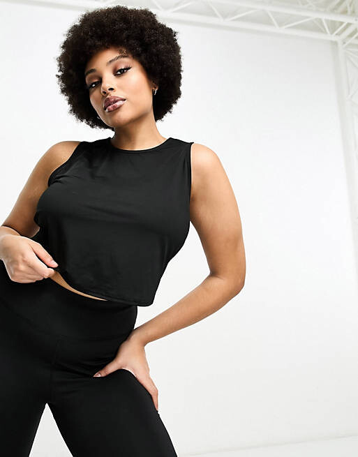 

Слегка укороченный жилет ASOS 4505 Curve Icon