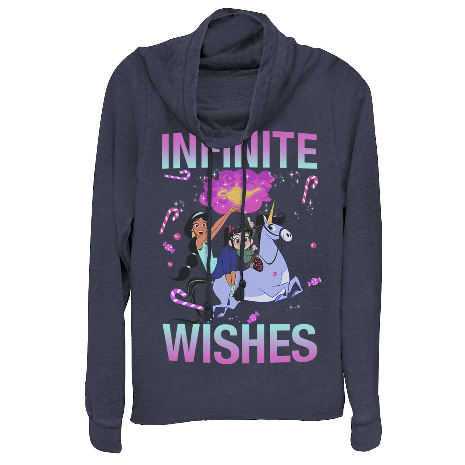 

Удобный топ с рисунком Disney's Wreck It Ralph 2 для детей Comfy Princess Comfy Squad с хомутом и рисунком Licensed Character