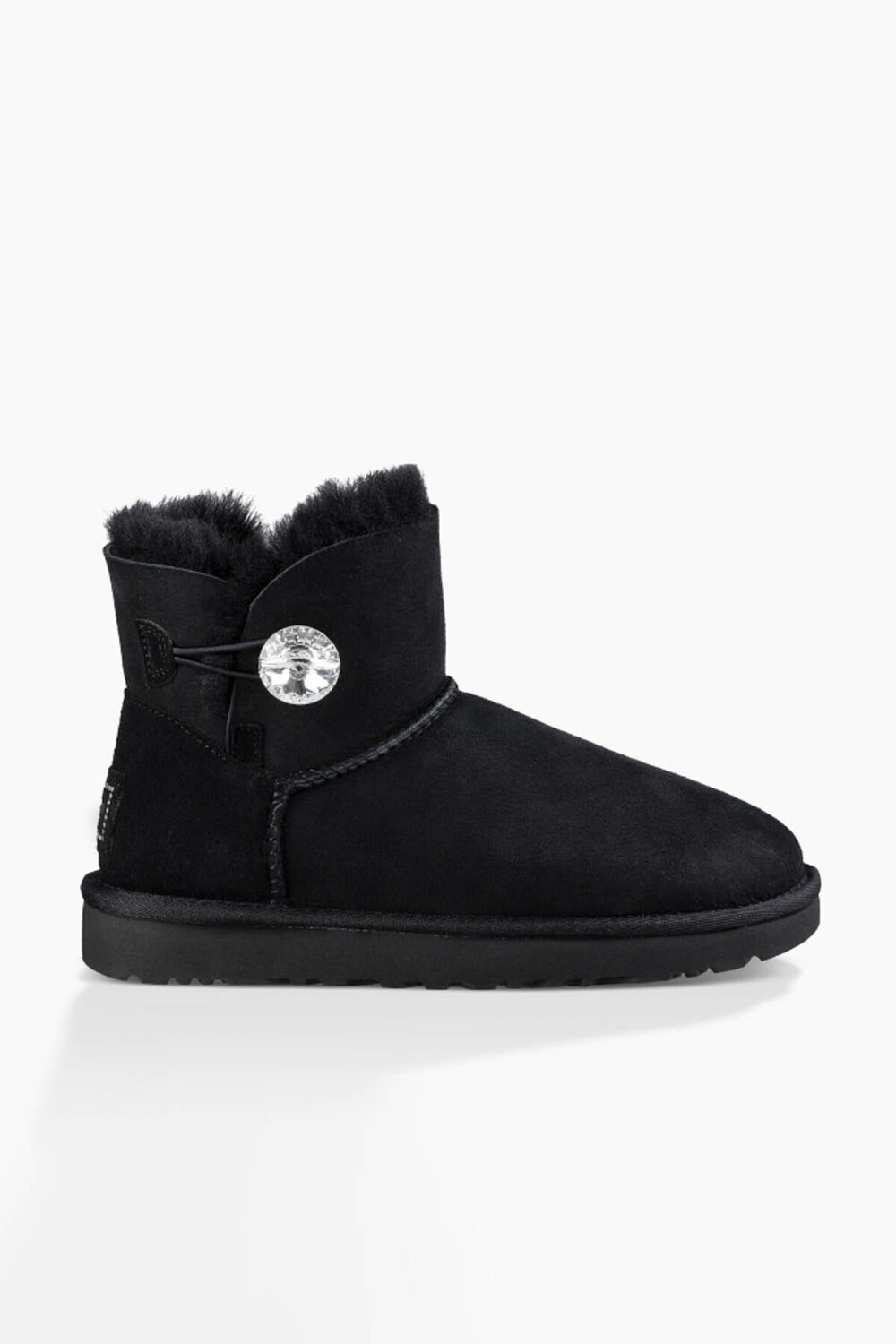 

Ботильоны - Черный - На плоской подошве UGG, черный