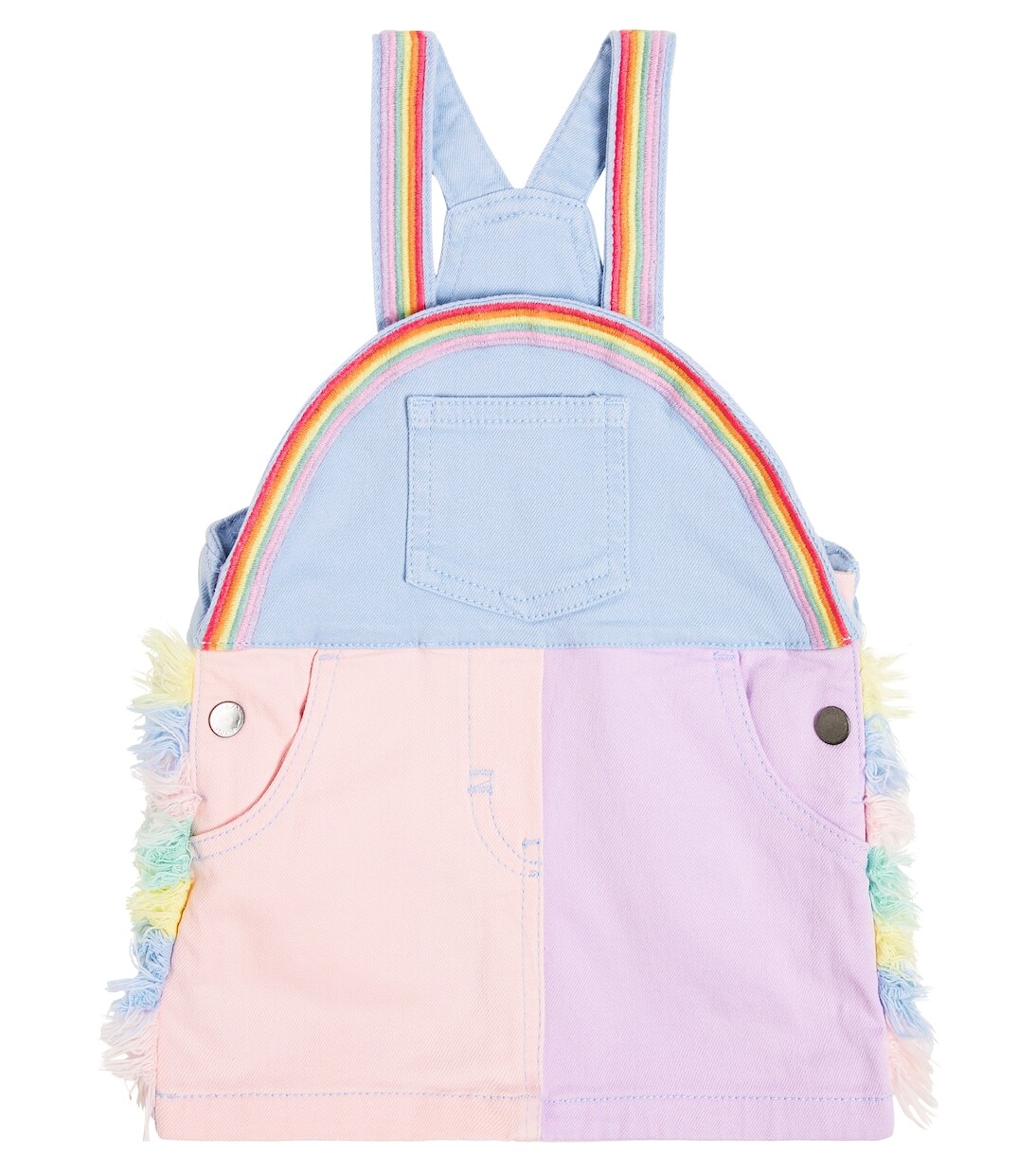 

Детское джинсовое платье Stella Mccartney Kids, мультиколор