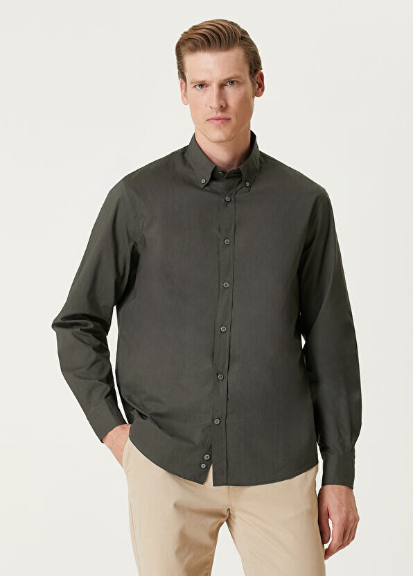 

Комфортная рубашка Beymen Collection, хаки