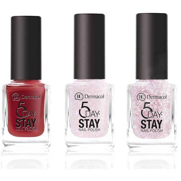 

Лак для ногтей 5 Day Stay Esmaltes de Uñas Dermacol, 9