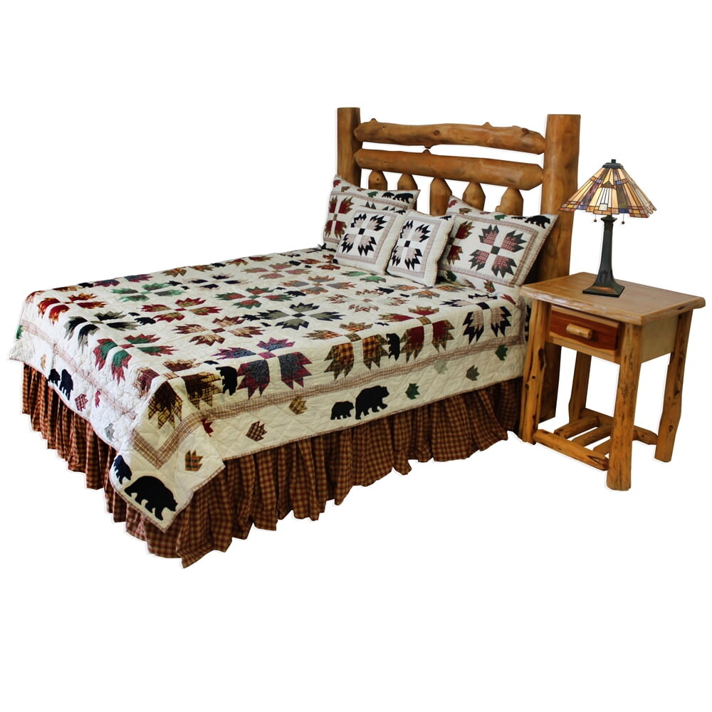 

Одеяло Patch Magic Quilts 65 x 85 дюймов, коричневый