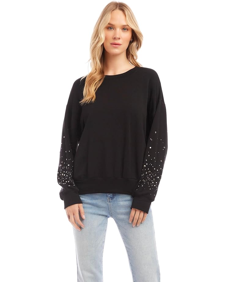 

Свитер Karen Kane Embellished Sweatshirt, черный