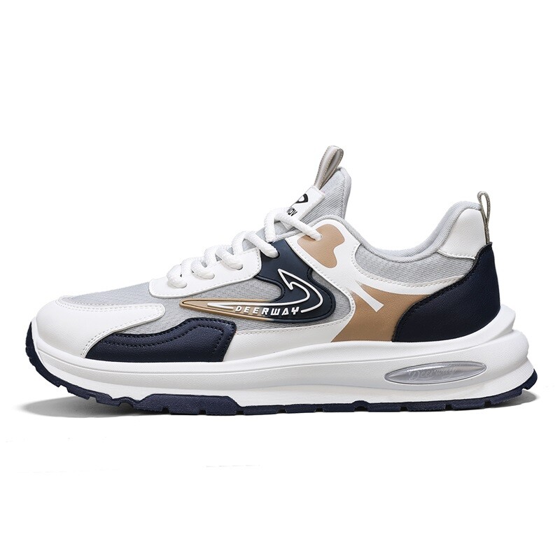 

Кроссовки мужские Lifestyle Shoes Men Low-Top Deerway, белый/серый/синий