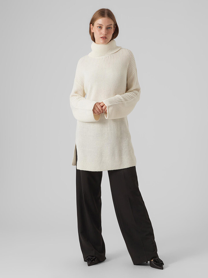 

Свитер Vero Moda Rollkragen, кремовый
