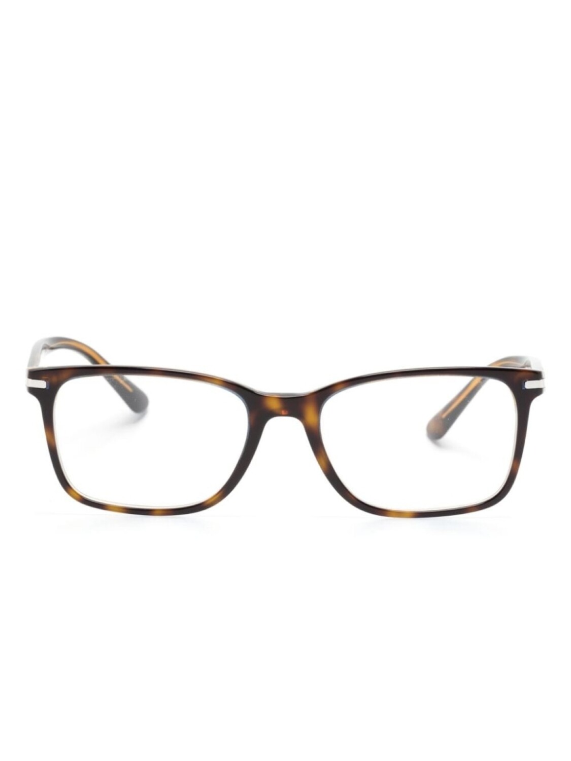 

Prada Eyewear очки в прямоугольной оправе, коричневый