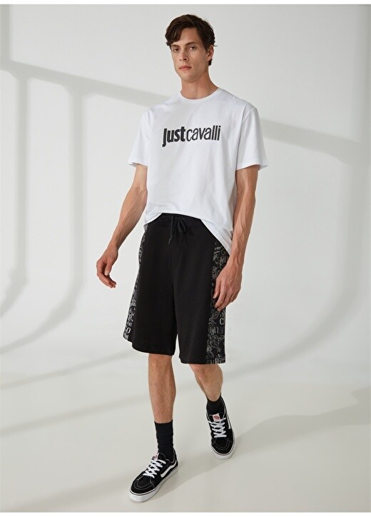 

Черные мужские спортивные шорты Versace Jeans Couture