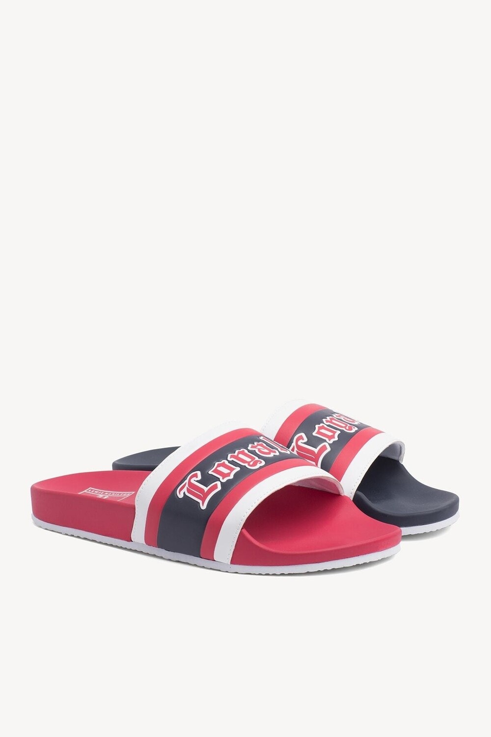 

Мюли - Красный - Плоская подошва Tommy Hilfiger, красный