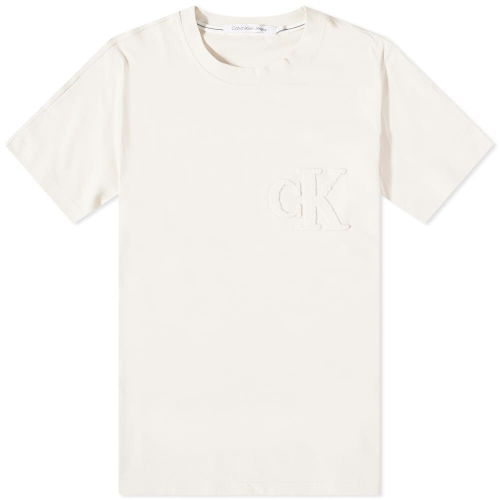 

Футболка из синели Calvin Klein Calvin Klein