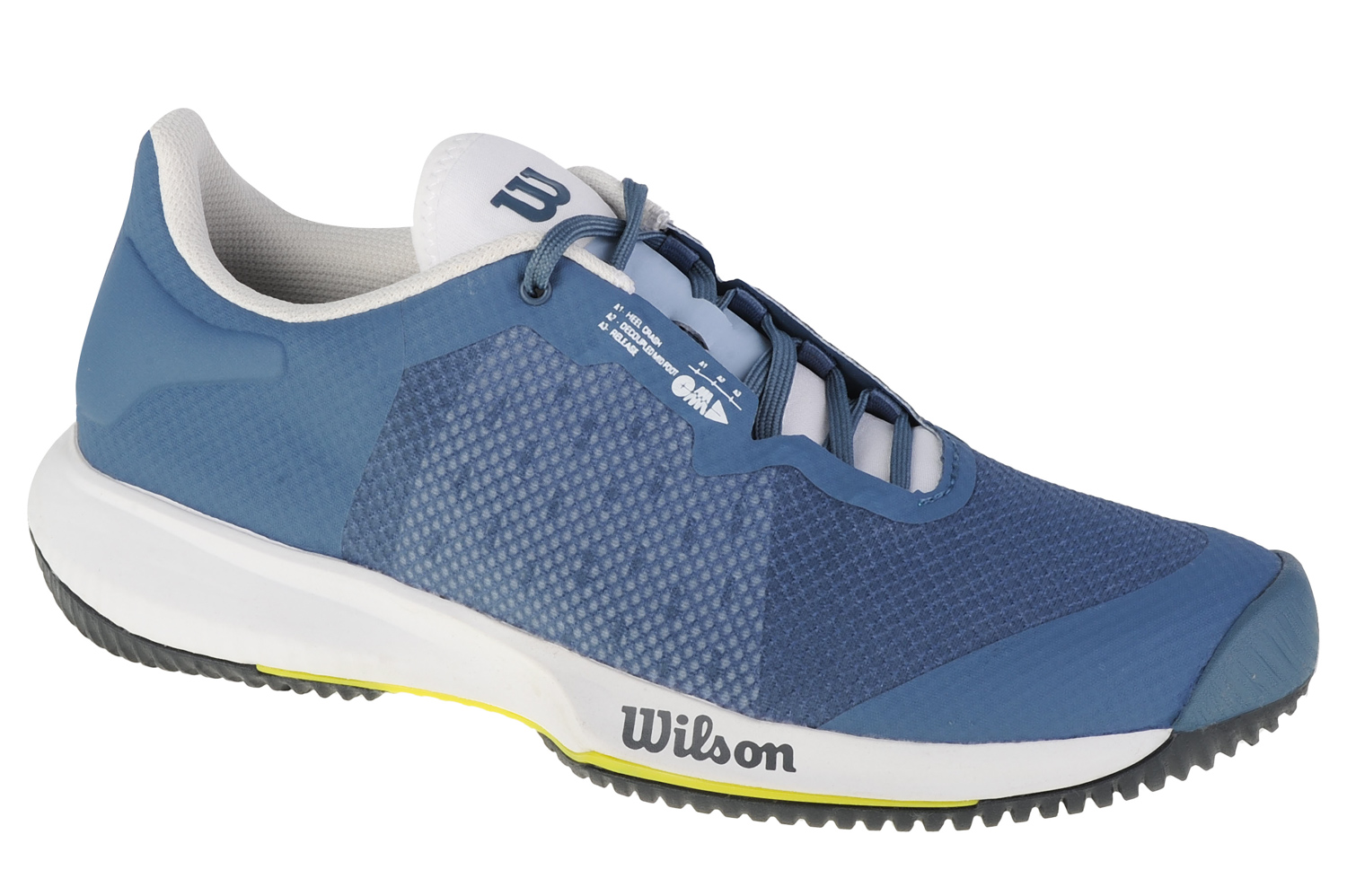 Спортивные кроссовки Wilson Wilson Kaos Swift, синий носки wilson kaos ii noshow 1 пара черный