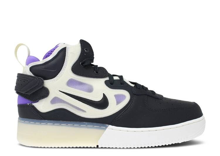 

Кроссовки Nike AIR FORCE 1 MID REACT 'OFF NOIR ACTION GRAPE',