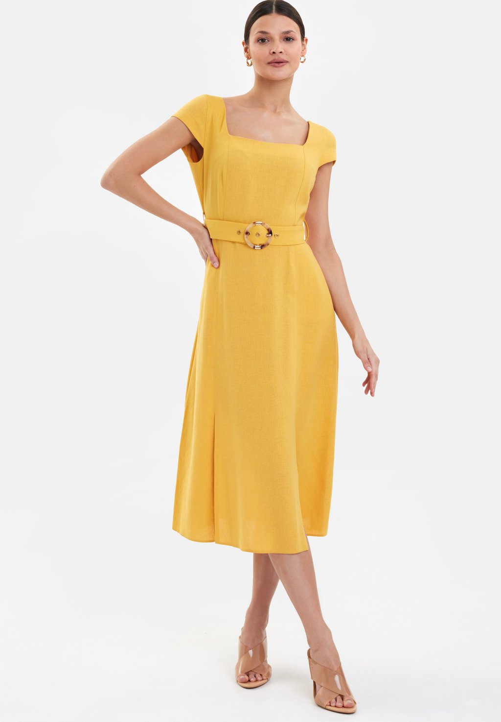 цена Летнее платье Makalu, желтый
