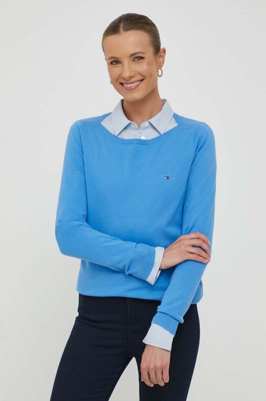 

Свитер Томми Хилфигер Tommy Hilfiger, синий