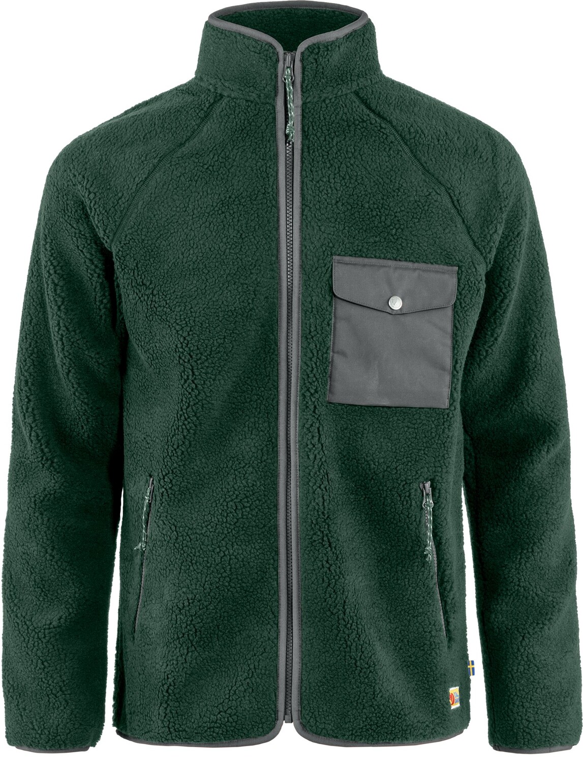 

Флисовая куртка Vardag Pile - Мужская Fjallraven, зеленый