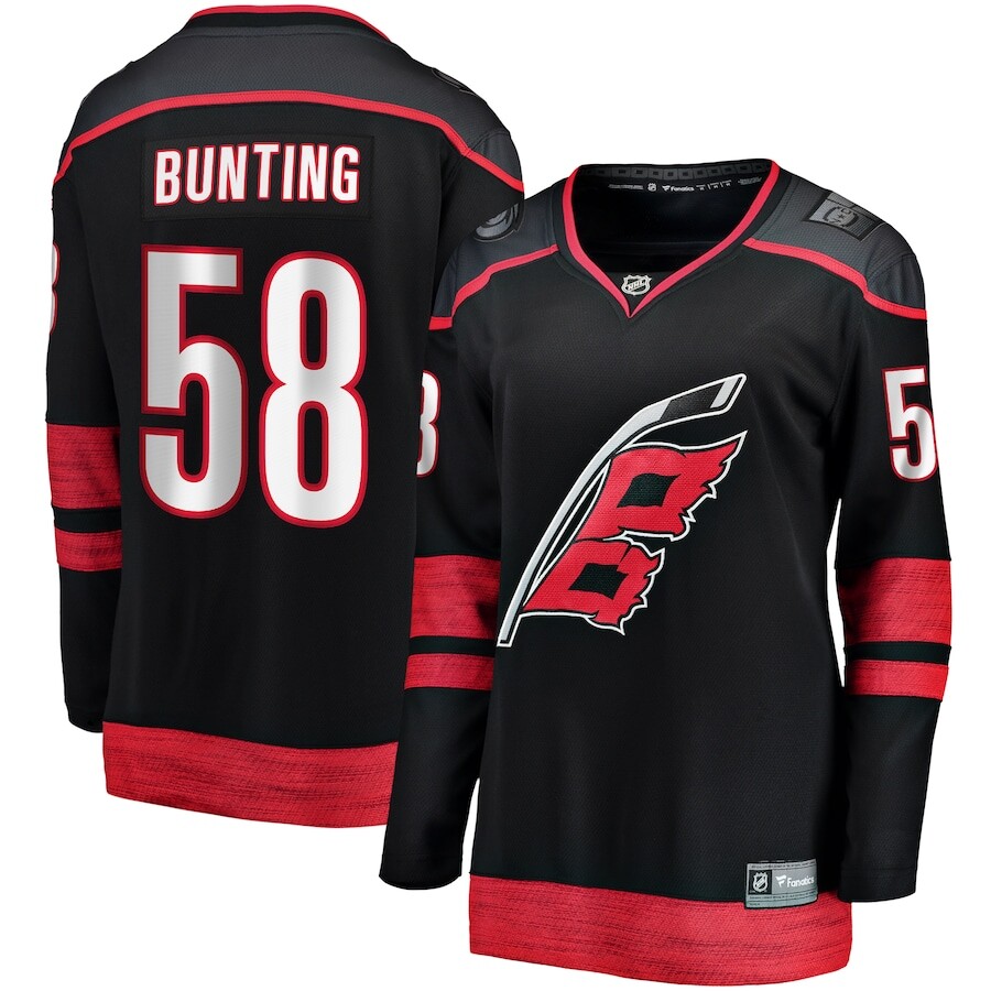 

Джерси Fanatics Branded Carolina Hurricanes, черный