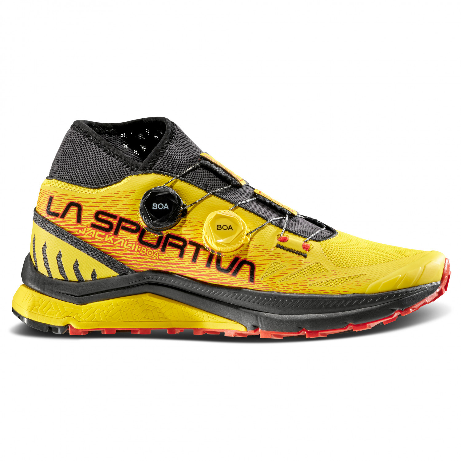 Кроссовки для бега по пересеченной местности La Sportiva Jackal II Boa, цвет Yellow/Black кроссовки для бега по пересеченной местности la sportiva akasha ii цвет black yellow