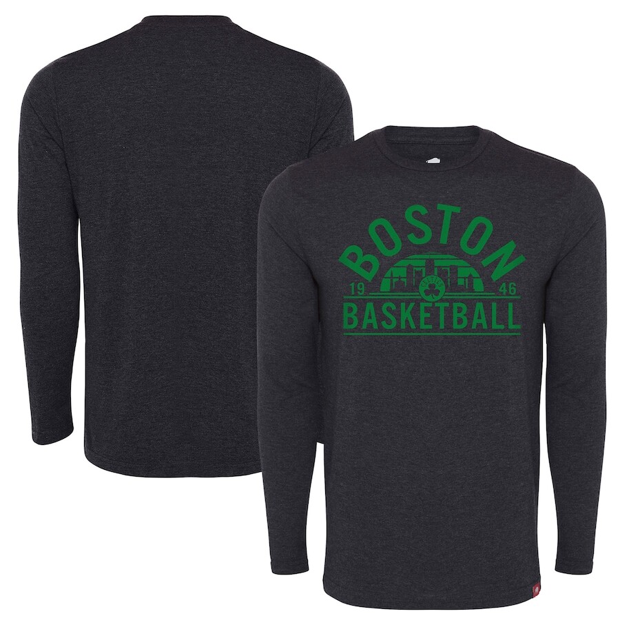 

Футболка с длинным рукавом Sportiqe Boston Celtics, черный