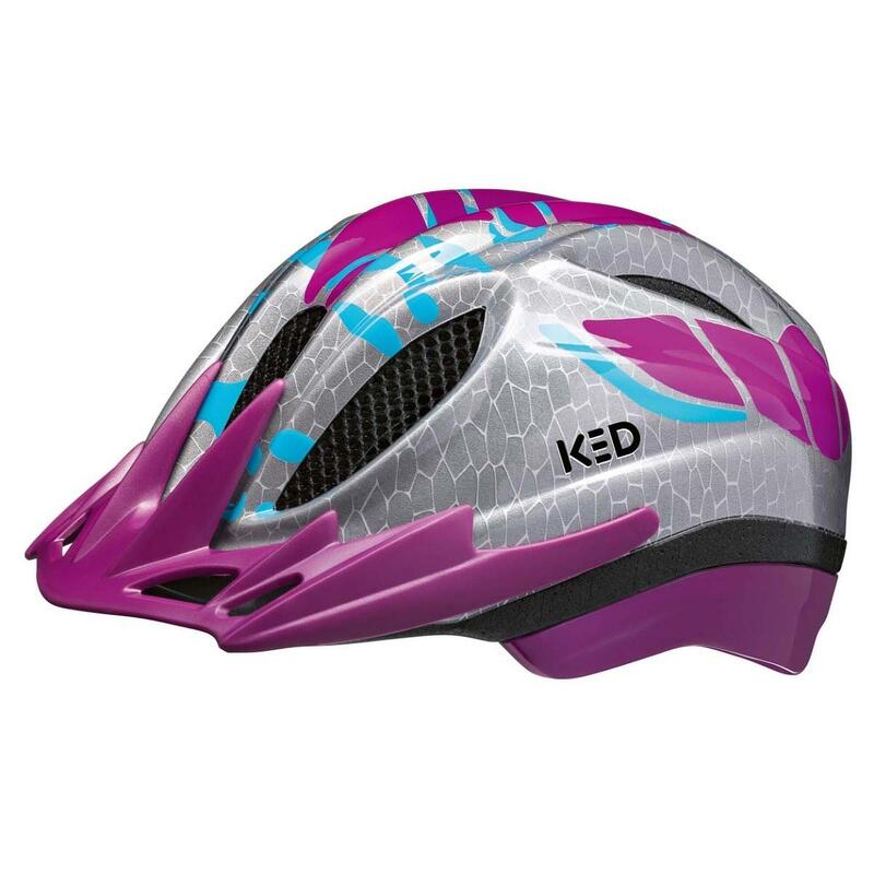 Детский велосипедный шлем KED Meggy II K-STAR, фиолетовый