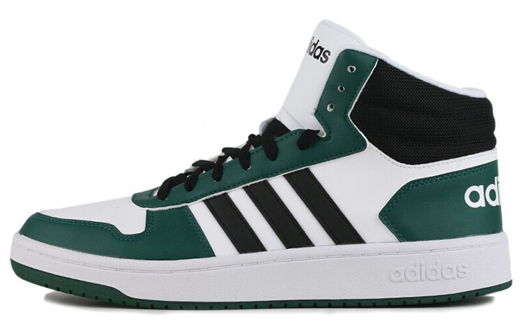 

Adidas Neo Hoops 2.0 Mid черный/зеленый Мужской