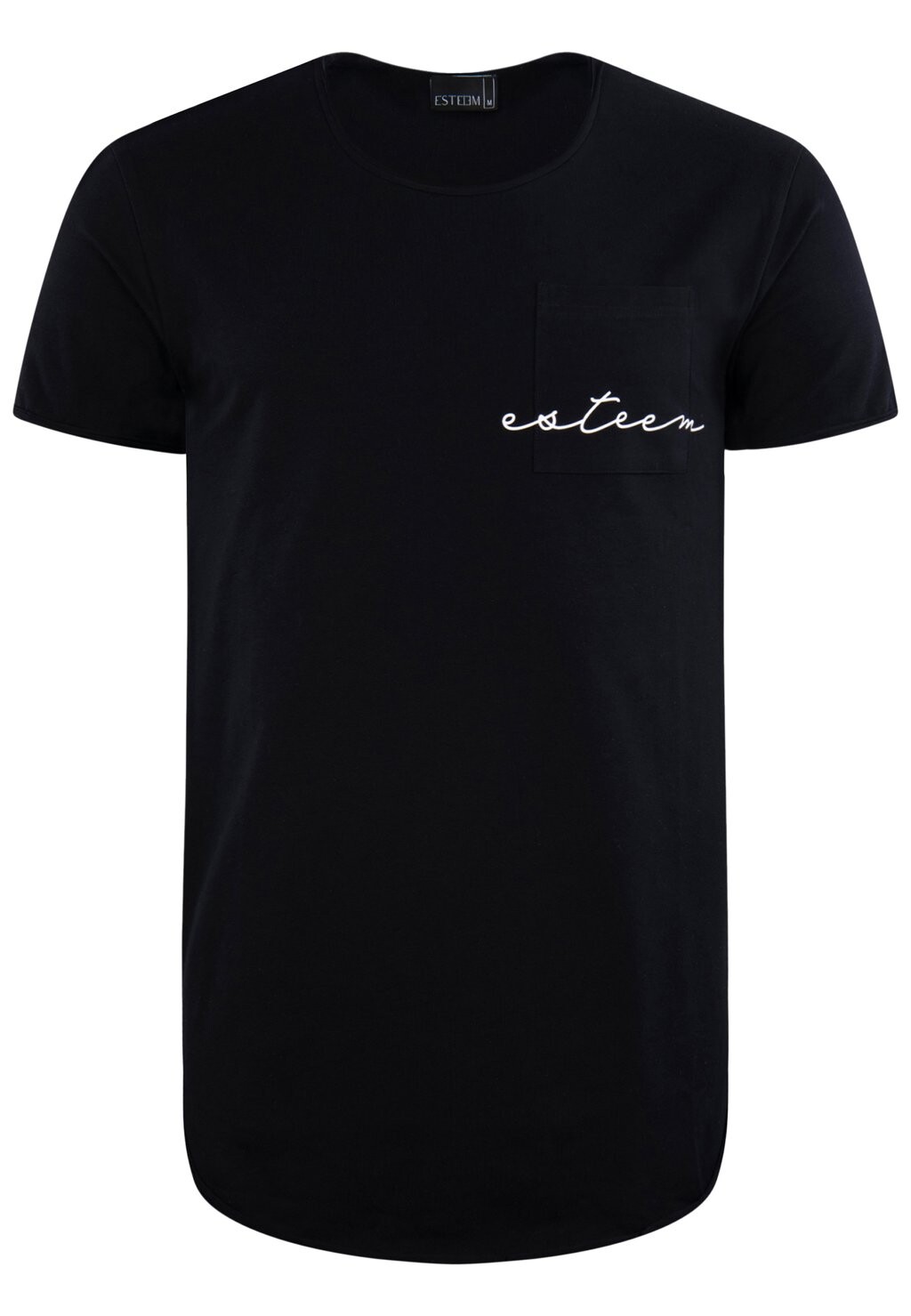 

Футболка с принтом SIGNATURE POCKET TEE ESTEEM, цвет black