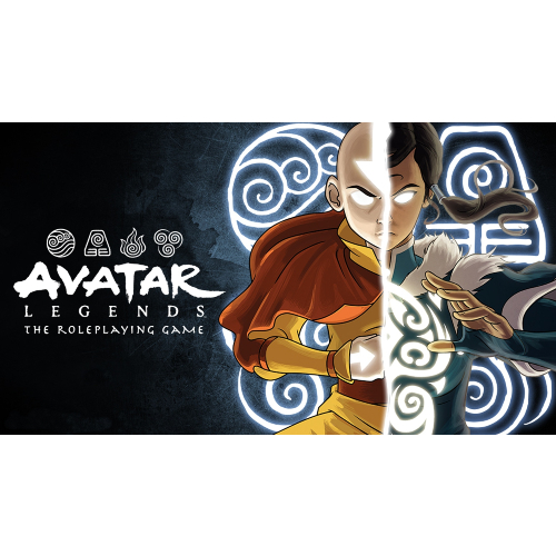 Настольная игра Avatar Legends: The Roleplaying Game: Aang Cover – Kickstarter Edition