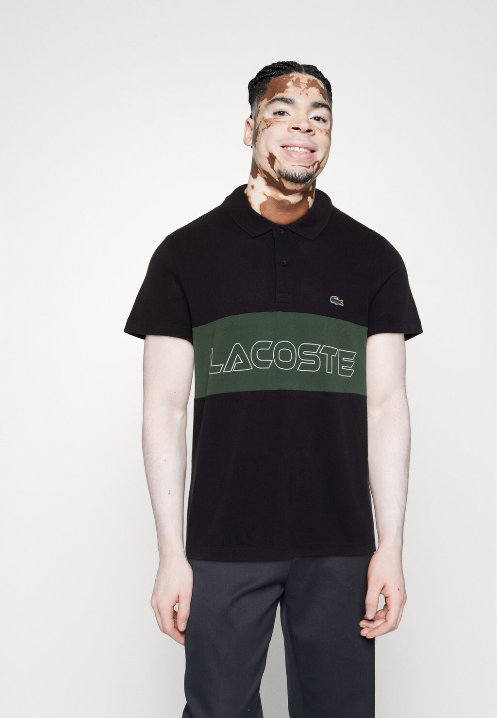 

Рубашка поло Lacoste, темно-синий