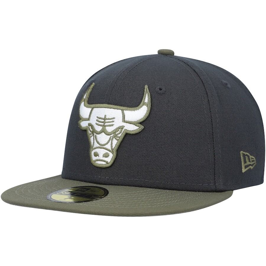 

Бейсболка New Era Chicago Bulls, угольный