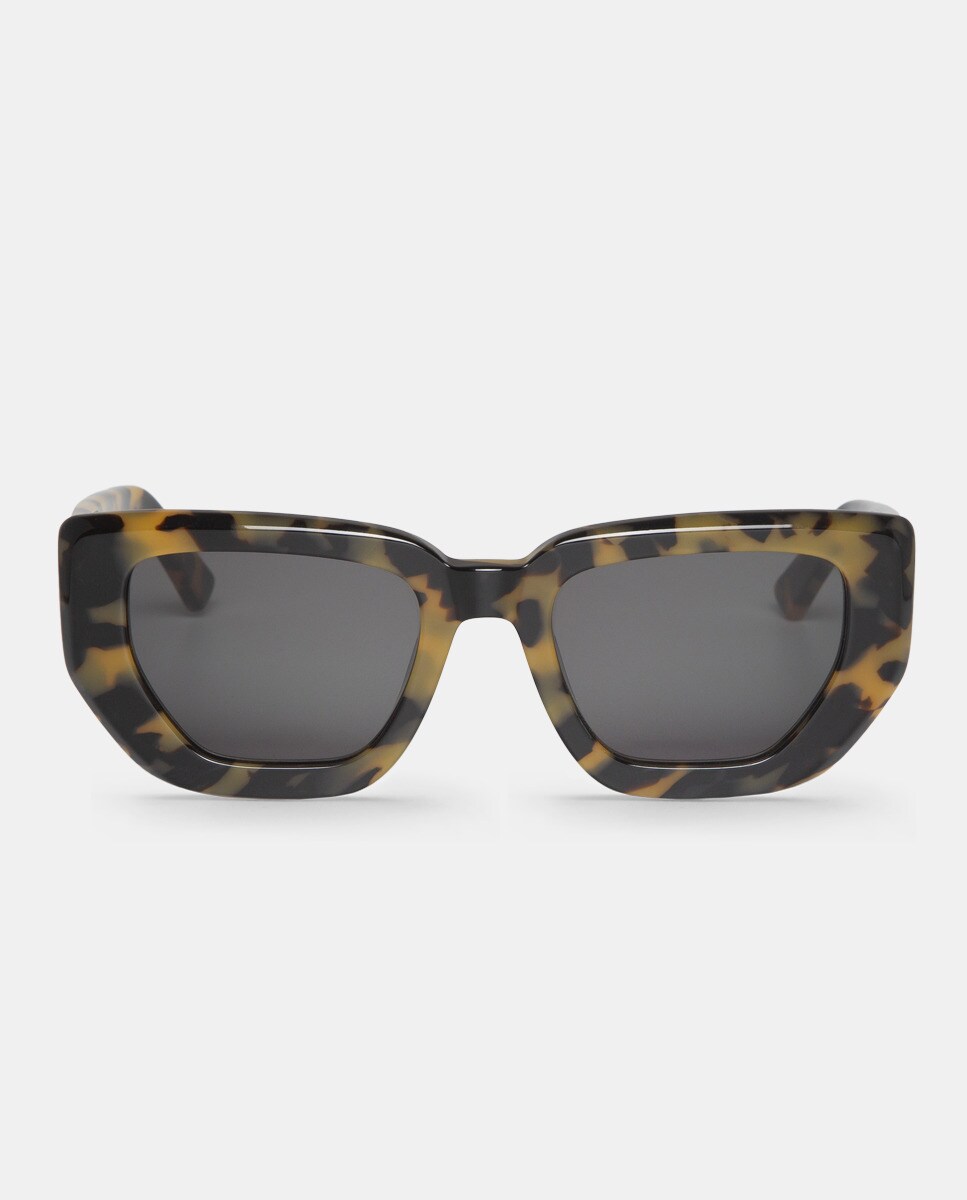 цена Женские солнцезащитные очки «кошачий глаз» из ацетата, гавана Mr. Boho, коричневый