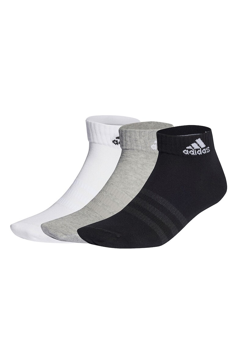 

Короткие носки с логотипом - 3 пары Adidas Performance, черный