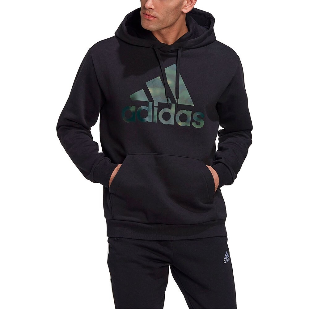 

Худи adidas Sportswear Camo, черный