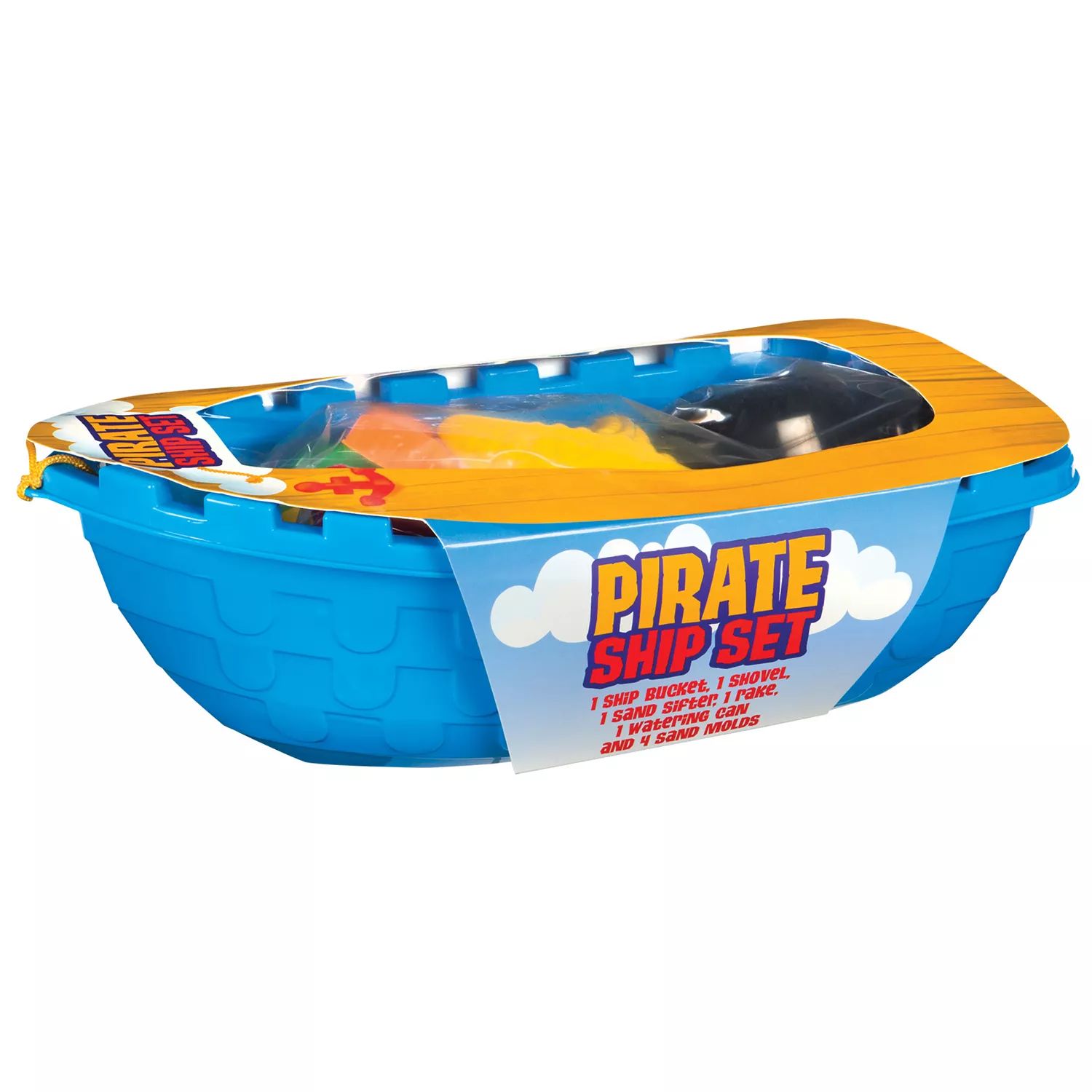 Набор пляжных игрушек Toysmith Pirate Ship Toysmith
